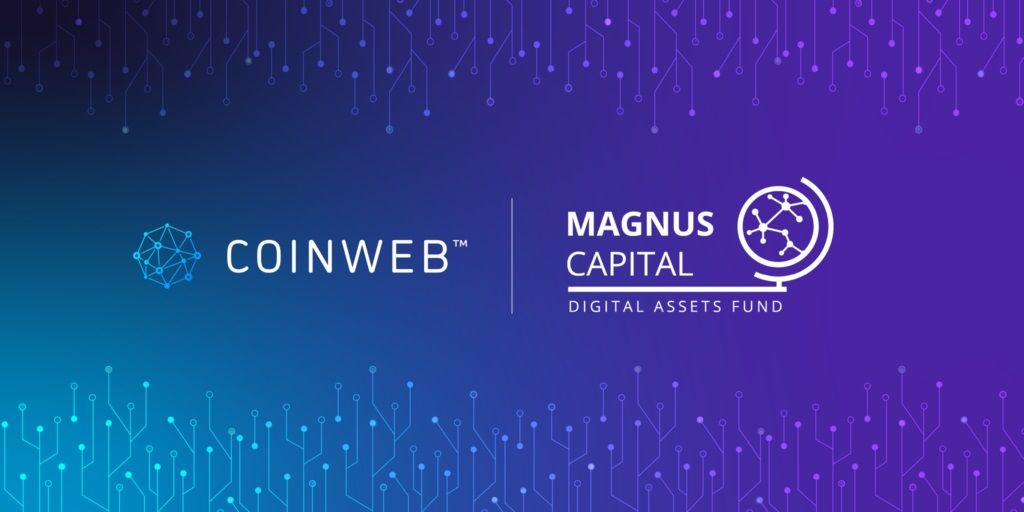 Coinweb erhält eine Investition vom Risikokapital-Fonds Magnus Capital