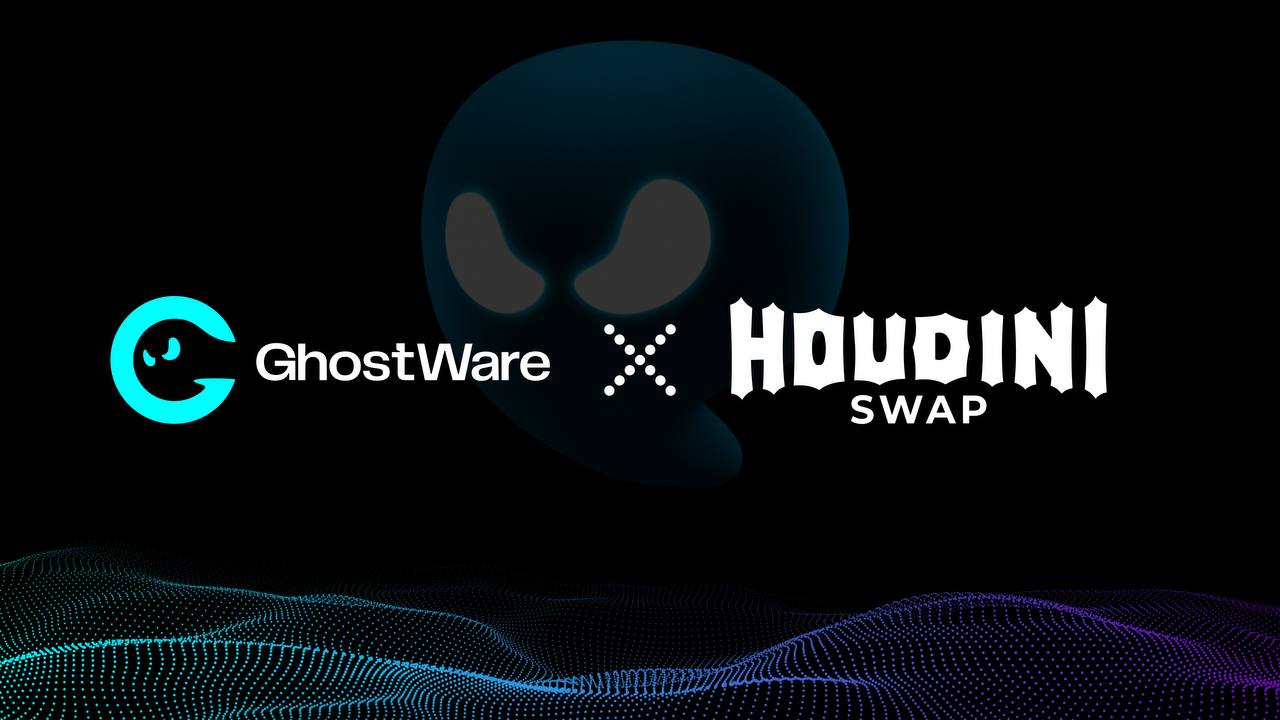 Houdini Swap kooperiert mit GhostWare für private, rechtskonforme Abrechnung in großem Maßstab