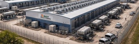 Riot-Aktienkurs: Diamant-Umkehrformation bildet sich, während die Umstellung auf KI weitergeht