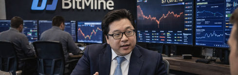 Die BitMine-Aktie steht kurz vor einem Kurssprung, da Tom Lee die 5-Prozent-Marke erreicht