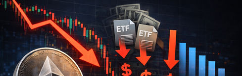 Ethereum-Kurs verliert wichtige Unterstützung, während Staking- und ETF-Abflüsse sprunghaft ansteigen