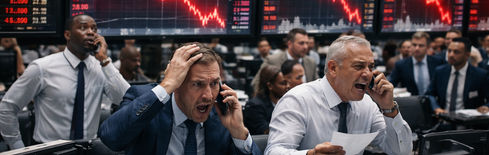 Börsencrash: Warum der S&P 500, der Dow Jones und der Nasdaq 100 fallen