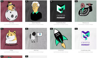 CryptoMonday Shop Designs