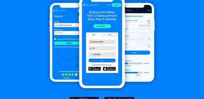 coinmerce user interface
