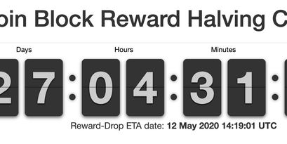 Bitcoin Halving Countdown