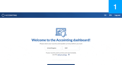 Accointing Bitcoin Steuer Onboarding
