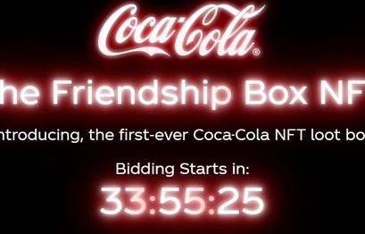 Coca-Cola NFT: Kultmarke versteigert erste NFT Sammlung