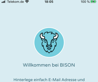Bison Intro Screen