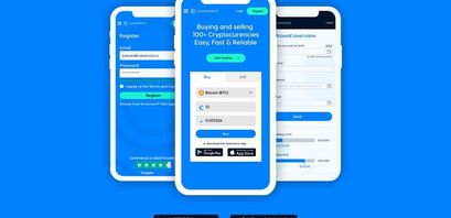 coinmerce user interface