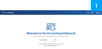 Accointing Bitcoin Steuer Onboarding