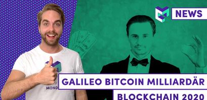 Der Galileo Bitcoin Milliardär | Bitcoin Kurs unter 7.000 | EU, Blockchain und die Türkei