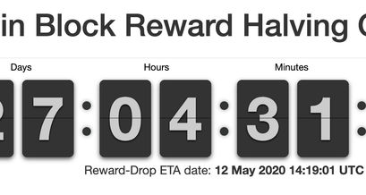 Bitcoin Halving Countdown